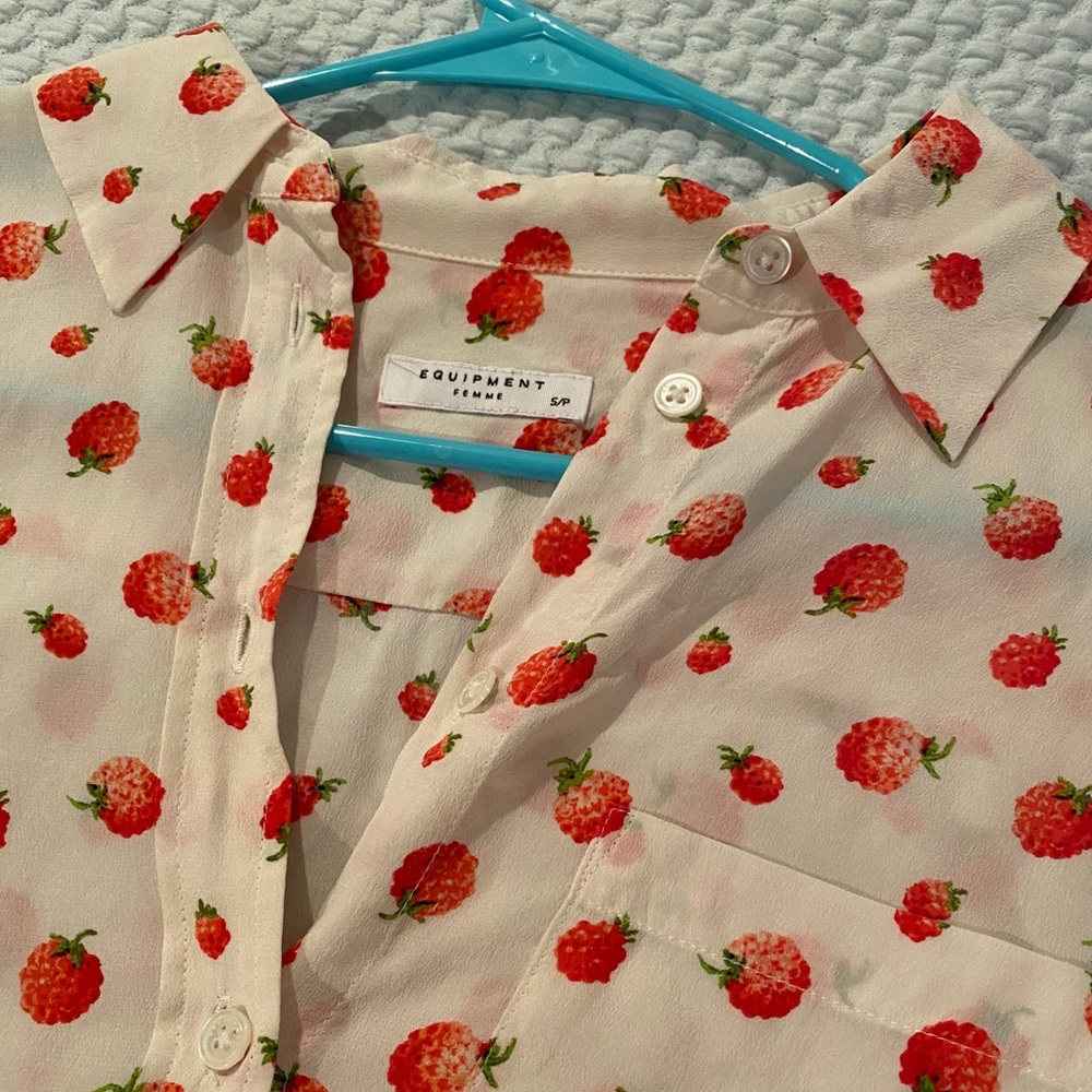 berry equipment button down - Picture 4 of 5
